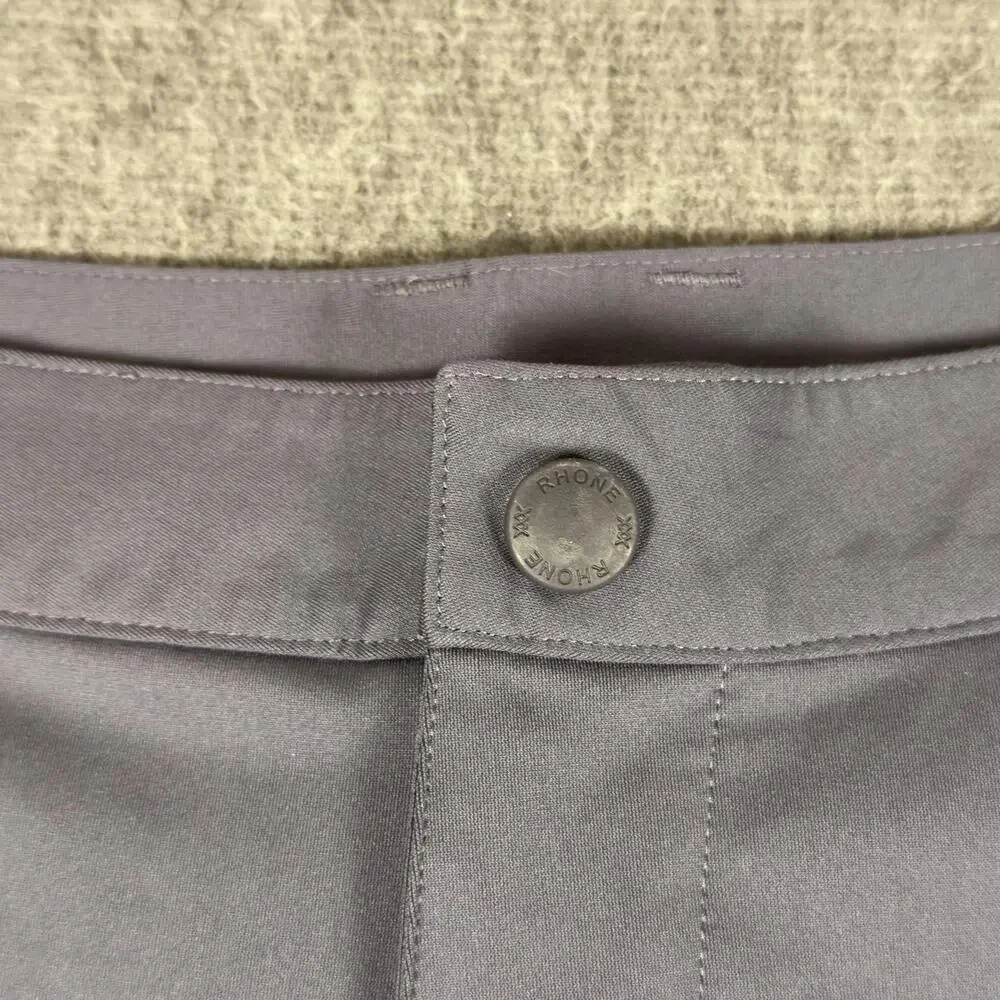 Rhone Shorts Mens 30 Blue Chino 7 Inch Inseam Performance Microfiber Casual